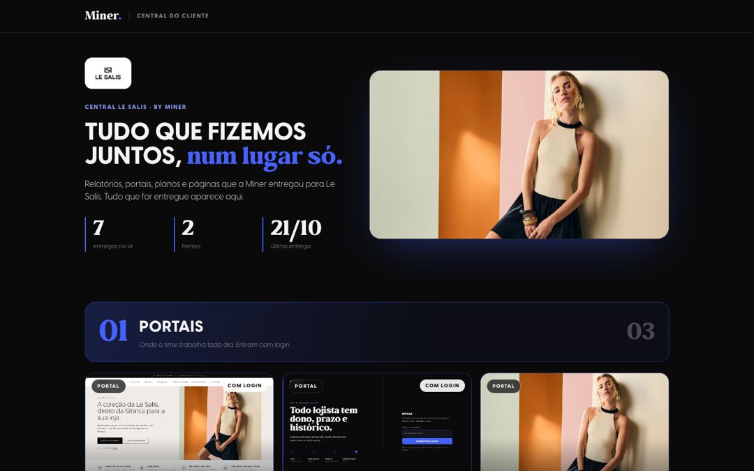 Central da Le Salis no ar