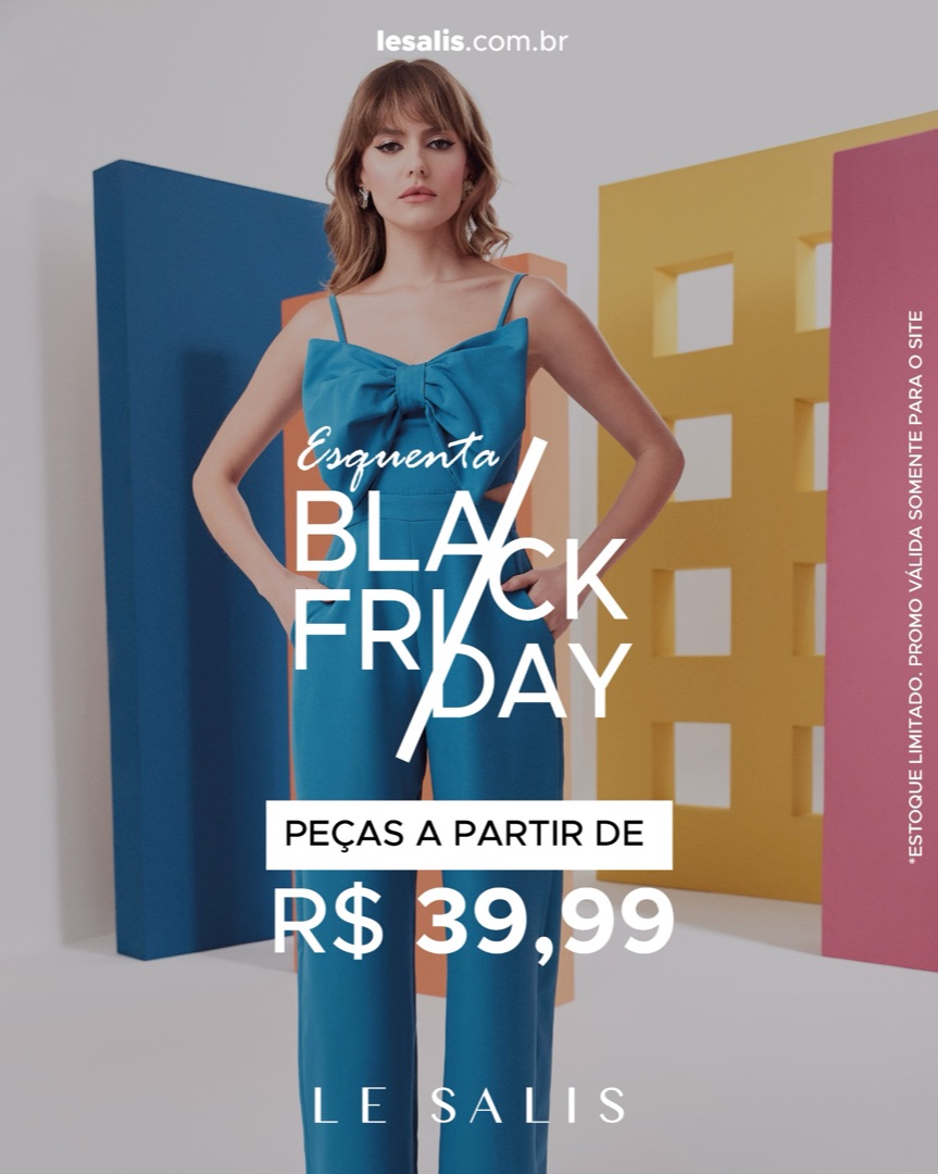 Peça da Black para e-mail